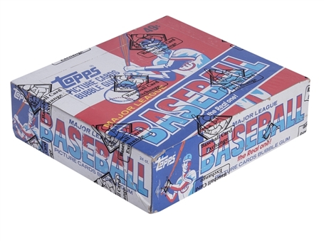 1982 Topps Baseball Unopened Cello Box (24 Count) – BBCE Certified